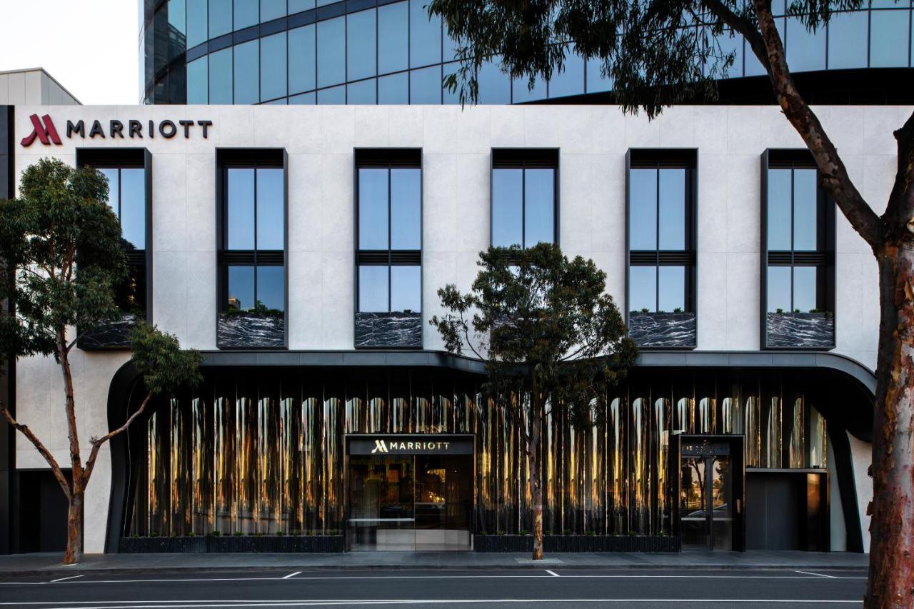 Melbourne Marriott Hotel Docklands Eksteriør bilde Marriott Melbourne