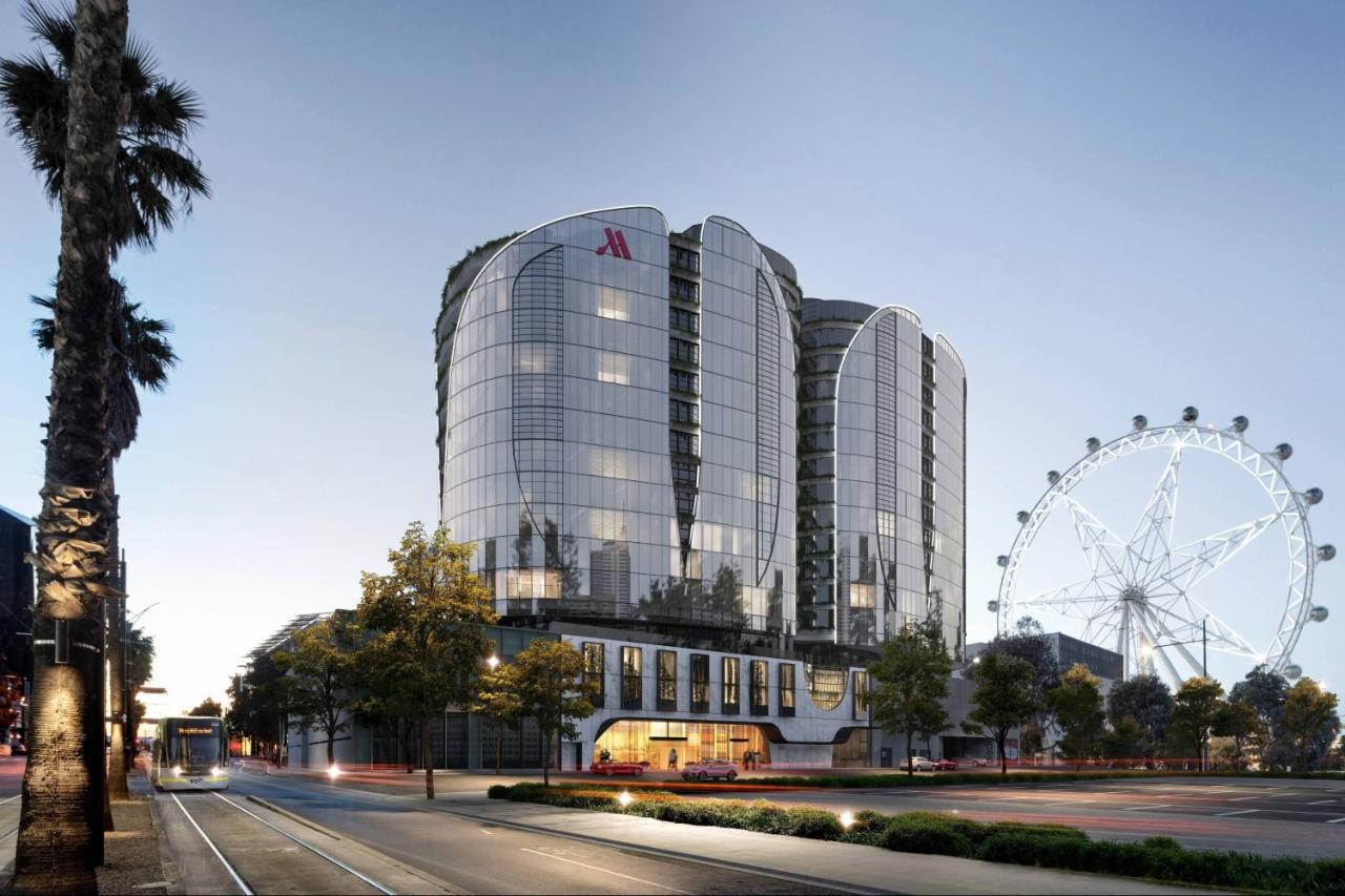 Melbourne Marriott Hotel Docklands Eksteriør bilde The proposed hotel