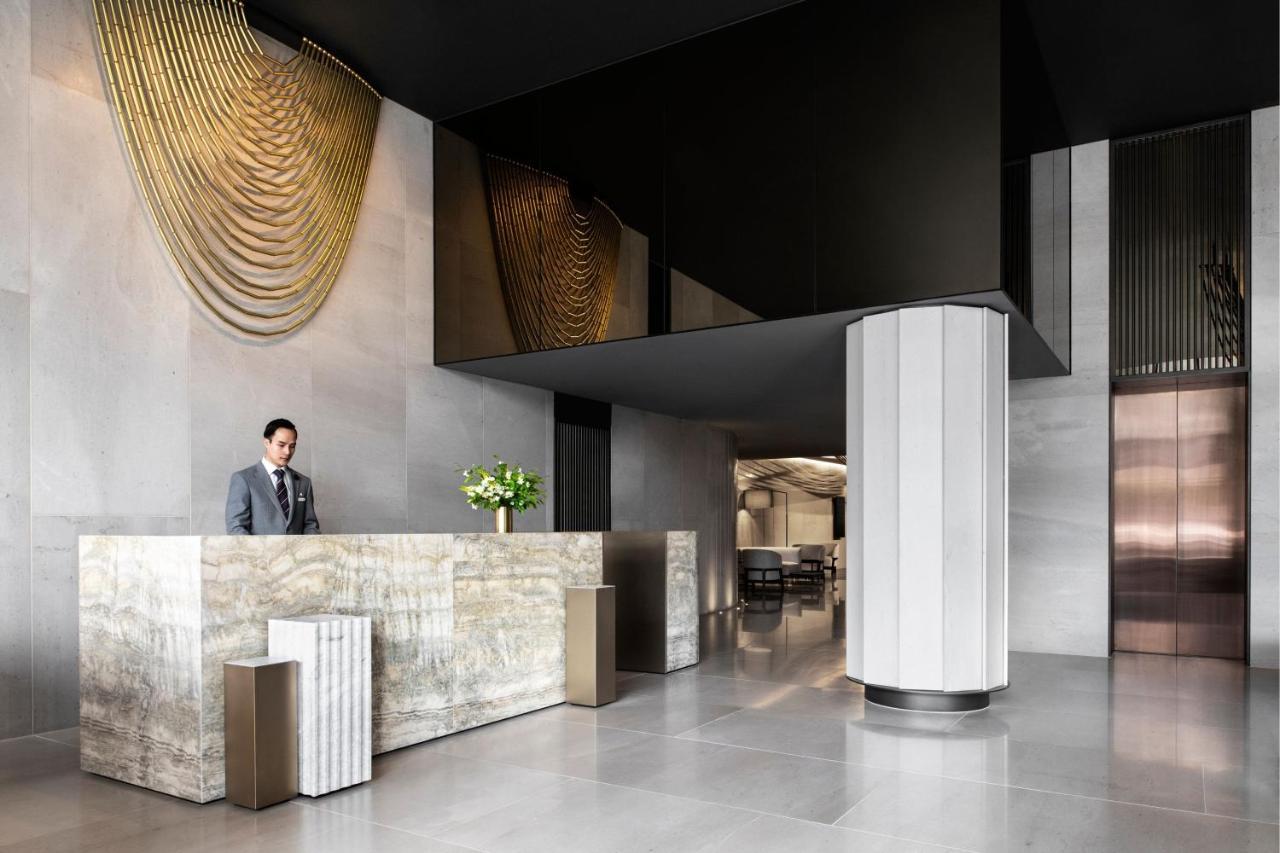 Melbourne Marriott Hotel Docklands Eksteriør bilde The lobby of the hotel